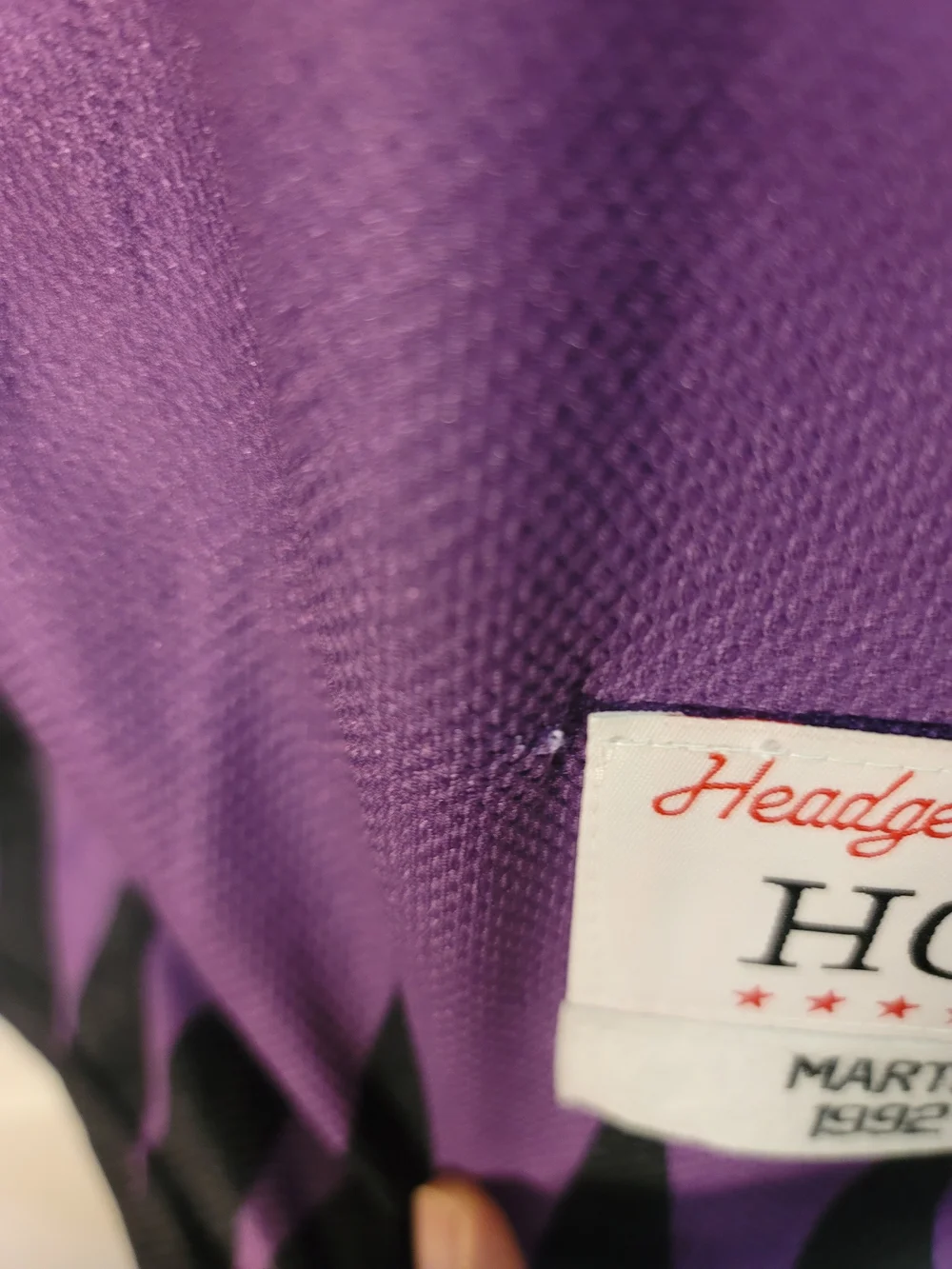 Martin Payne 23 V-Neck Sweater - Purple, Black & Yellow XXL - NWOT